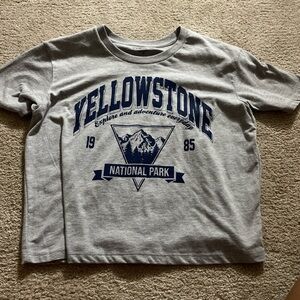 Rebellious One Gray and Blue Short Sleeve Tee